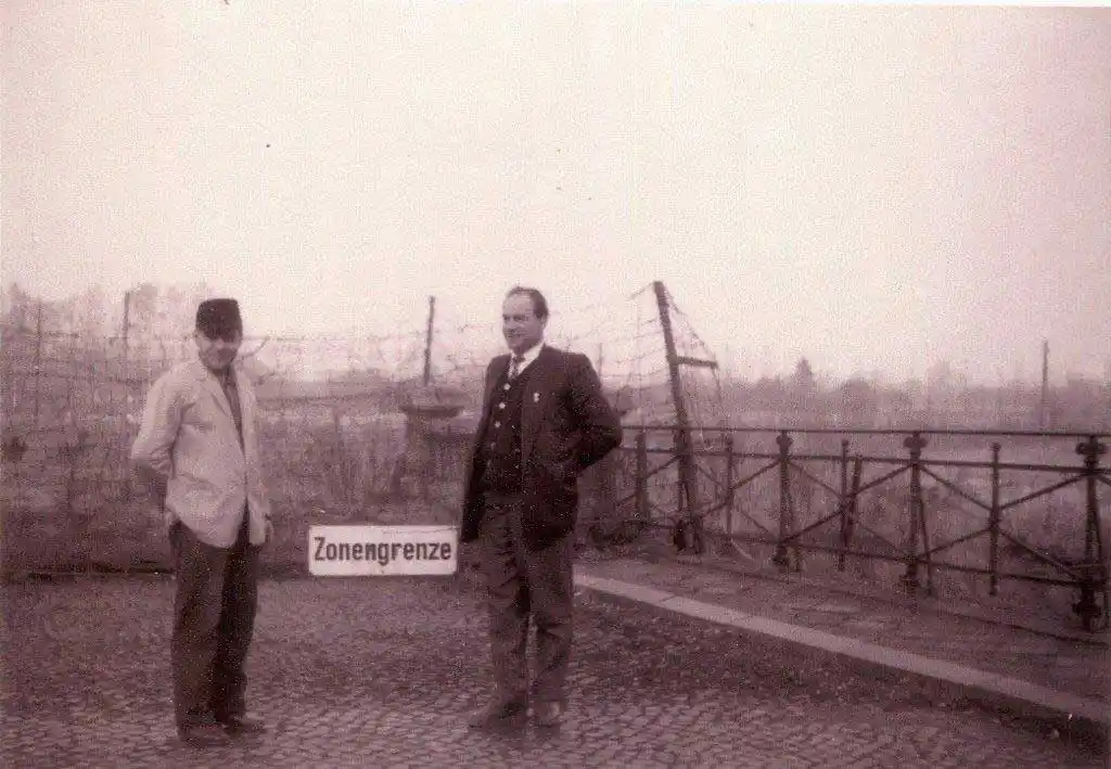 Grenzanlage bei Büstedt 1949
